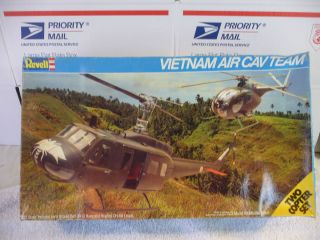 Revell 4454 1 32 Vietnam Air CAV Team UH 1D Huey Oh 6A Loach