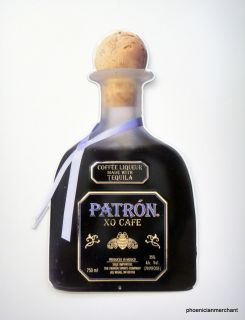 Patron XO Cafe Liqueur With Tequila Limited Edition Bar Pub Metal Tin