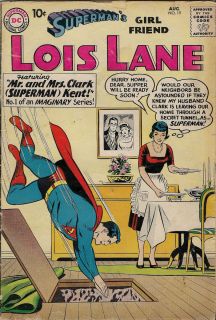 Lois Lane Supermans Girlfriend Comic Book 19 Mr Mrs Clark Superman