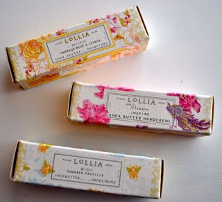 Brand New Lollia Petite Treat Shea Butter Handcreme Trio Inspire Wish