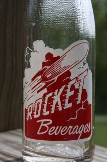 Beverages ACL Soda Bottle Vintage Longmont Colo Rocket SHIP NR
