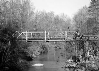 Rte 1116 Bridge Jacob Fork River Longview 1984