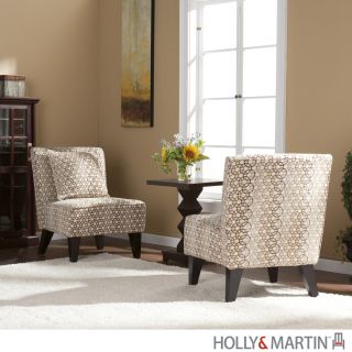Hill Armless Accent Chairs Pillows Living Room Bedroom Celia