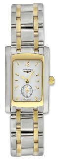 Longines Dolce Vita Stainless Steel & 18k Gold Two Tone Womens Watch