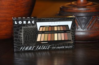 LORAC Femme Fatale Eye Shadow Palette 10 Shades Limited Edition