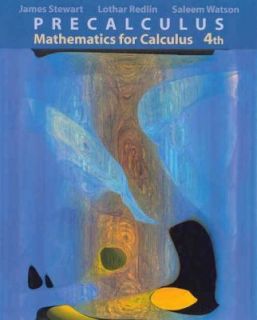 Mathematics for Calculus by Lothar Redlin James Stewart And