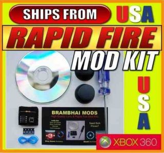 ULTIMATE Rapid Fire Mod Kit 4 Mode for Xbox 360 controllers Wired
