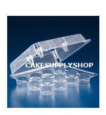 Wholesale 50 Cupcake Muffin Plastic Boxes 12COMPARMENT Box Holds 600