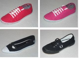 Fred Perry Ladies Trainers Shoes BNIB Various Designs