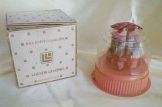 Vintage LUCIEN LELONG Perfume Presentation TAILSPIN INDISCRET SIROCCO