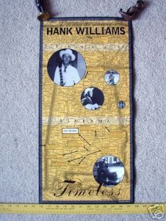 Hank Williams Cash Lucinda Williams Promotional Poster