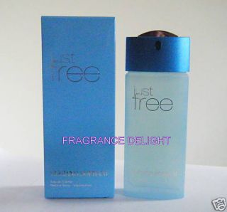 Just Free by Luciano Soprani EDT 3 3 oz New in Box