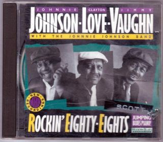 Johnson Clayton Love Jimmy Vaughn Rockin Eighty Eights CD MBR St Louis
