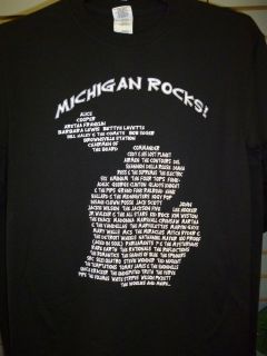 Carl Lundgren Michigan Rocks Michigan Bands T Shirt