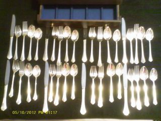 Lunt Sterling Silver Delicacy Flatware Service for Eight