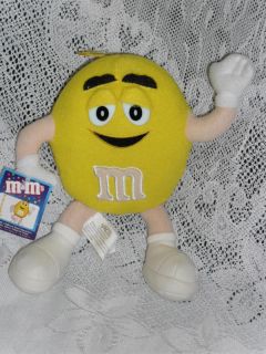 Stuffed Nanco M Ms Yellow M M Plush Toy w Tag 2001