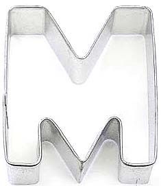 Monogram Letter M Cookie Cutter for Party Favor 3