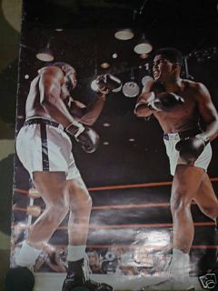 Cassius Clay M Ali vs Sonny Liston 1972 Poster