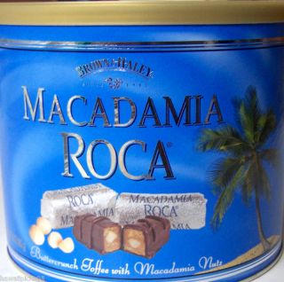 Macadamia Nut Roca Hawaiian Chocolate Toffee Candy 2 Lb