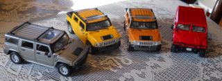 Hummers 1 27 Scale Metal Maisto Trucks Cars Collector Series