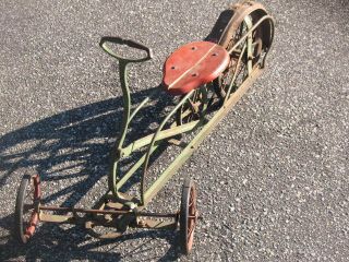 Late 1800s Irish Mail Cart with Rubber Drive Belt Very RARE 3 Wheeler