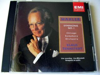 MAHLER Symphonie No 1 Klaus Tennstedt Chicago Symphony Orchestra CD