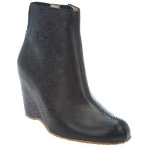 New Maison Martin Margiela Boots MM6 WU0012 9644 Black Leather Sole