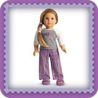 American Girl Doll McKenna Pajamas PJ Sold Out New in Box Retired 2012