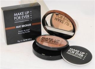 Make Up for Ever 04 Mat Bronzing Powder Box New