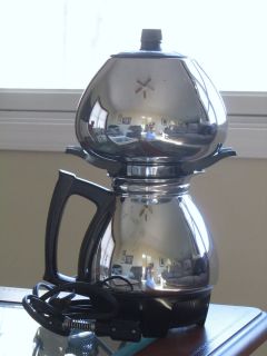 Sunbeam Coffeemaster C50 Vacuum Percolator Coffee Pot Stainless Steel
