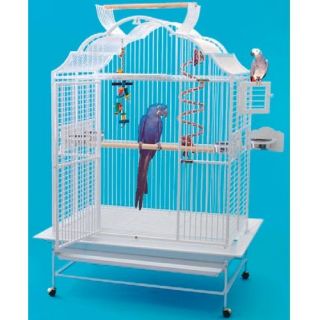 4230 Parrot Bird Cage 42x30x66 Macaw Toy Cages Toys Cockatoo Blue and
