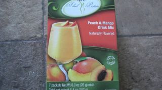 BOX IDEAL PROTEIN PEACH AND MANGO DRINK MIX 7 PACKETS 20G PROTEIN