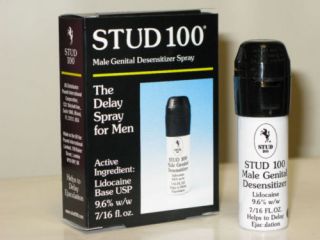 Stud 100 Male Genital Desensitizer Delay Spray 3 Box