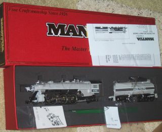 Mantua Classics UP Grey Goose 4 6 2 Steam Engine w/ Vandy Tndr, DCC