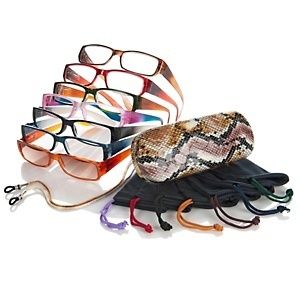 Joy Mangano Shades Readers Colorful Ombre 16 PC Collection New 3 5