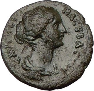 Faustina II Jr Marcus Aurelius Wife 161AD Ancient Roman Coin Demeter