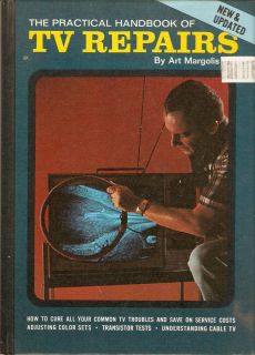 Vintage TV Repair Handbook Art Margolis Well Illustrated