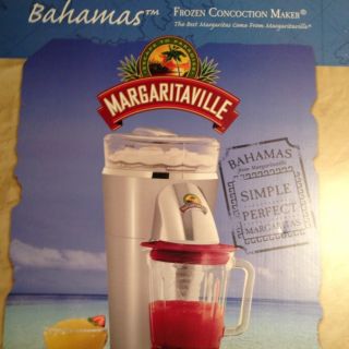 Margaritaville DM0570 Bahamas Frozen Concoction Drink Maker Red New