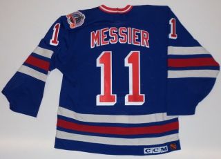 MARK MESSIER 1994 STANLEY CUP CCM NEW YORK RANGERS AUTHENTIC JERSEY