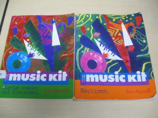 THE MUSIC KIT 4th Edition Tom Manoff Rhythm Reader Scorebook Workbook