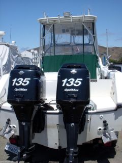 1998 Mercury Marine Outboard Boat Motor Engine 135 HP 2 Stroke Used