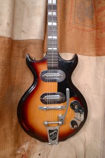 1950s Magnatone Mark V Vintage Guitar w Bigbsy
