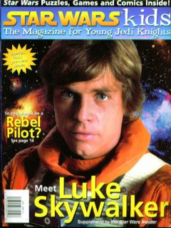 Magazine for Young Jedi Knights Mark Hamill Meet Luke Skywalker