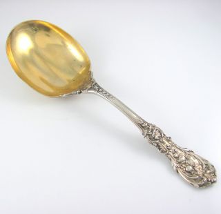 Pre 1922 Beautiful REED BARTON Sterling Silver Francis I Serving Spoon
