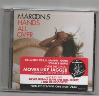 Maroon 5 Hands All Over CD Moves Like Jagger 602527434995