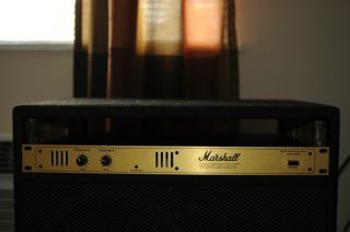 Marshall Power Amp 8008 Goldface Rack Amplifier for Parts