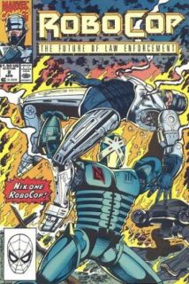 Robocop Comic Book 2 Marvel Comics VG