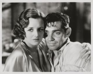 Clark Gable Mary Astor Red Dust 1932 Scene Portrait