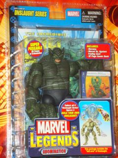 Marvel Legends Green Hulk The Abomination figure Toy Biz Series