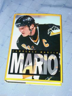 MARIO by LAWRENCE MARTIN BIOGRAPHY LEMIEUX NHL HOCKEY BOOK HB PENGUINS